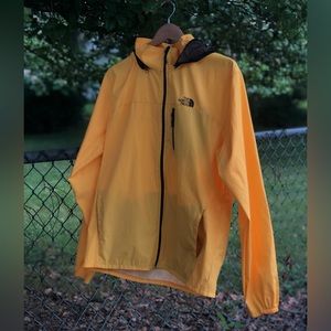The North Face Jacket Wind Breaker Yellow Medium